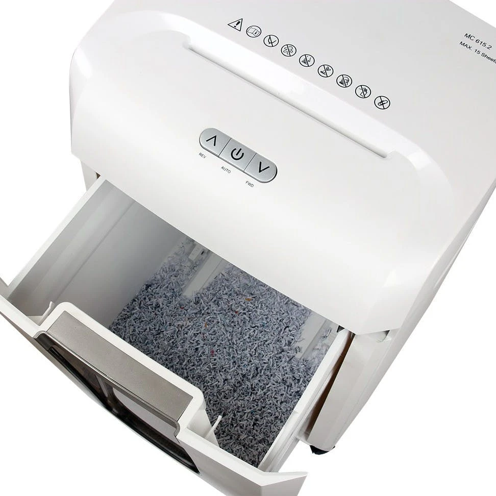 Null OLYMPIA MC 615.2 Professioneller Aktenvernichter, Micro Partikelschnitt, Bis 15 Blatt 8 Null OLYMPIA MC 615.2 Professioneller Aktenvernichter, Micro Partikelschnitt, Bis 15 Blatt – Bild 6