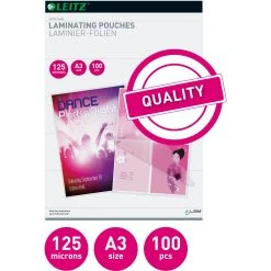 Leitz Laminierfolie 33819 DIN A3 80mic 100 St./Pack. -Fellowes Geschäft 282b536f f6f0 4fef aff8 0c611e7cd1a3 1
