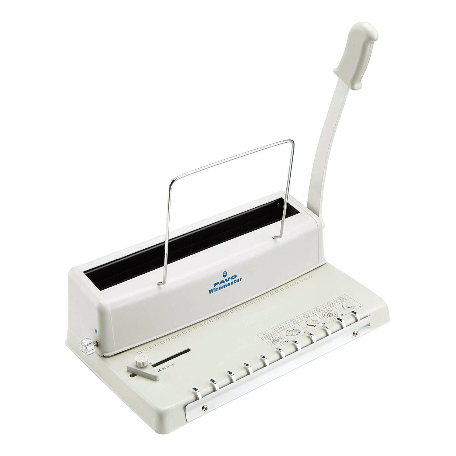 Null PAVO Wiremaster Profi Stanz Und Drahtbindegerät Bis Max. 120 Blatt 8 Null PAVO Wiremaster Profi Stanz Und Drahtbindegerät Bis Max. 120 Blatt – Bild 6