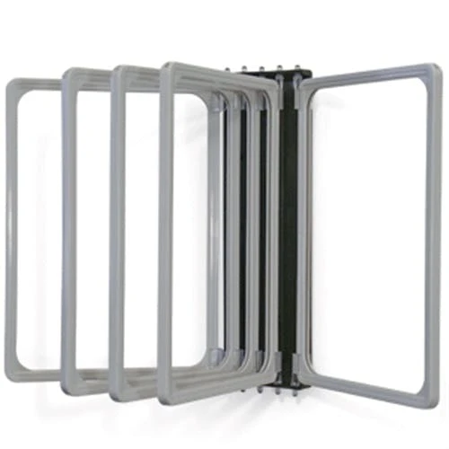 Null Schild Klapprahmen Mit 5 Fächern DIN A4 Orange, Kunststoff, 210x297 Mm 4 Null Schild Klapprahmen Mit 5 Fächern DIN A4 Orange, Kunststoff, 210x297 Mm – Bild 2