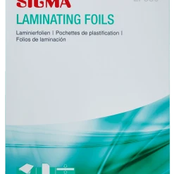 SIGMA Laminierhüllen LF380 DIN A3, Transparent, 50 Stück