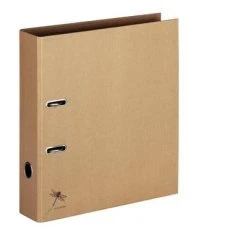 Null PAGNA Ordner 'Pur', DIN A4, Rückenbreite: 75 Mm, Natur