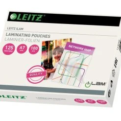 Leitz 33805 Folientasche 125 Micron Für A7 100St