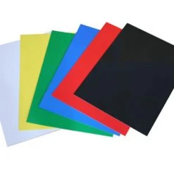 Null 25x Rückwände / Deckblätter Chromo Glossy 250gr/m2 A4 Grün