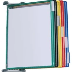 Null Tarifold Wandelement, 10 Sichttafeln, Sortiert, A4, 5 Aufsteckreiter, 4 Anschlagbügel