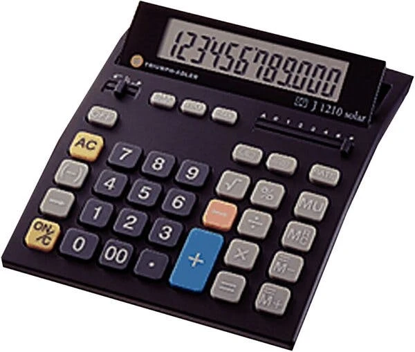 Null Tischrechner, Weiß, 12-stellig 9 Null Tischrechner, Weiß, 12-stellig – Bild 7