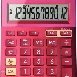 Canon® Tischrechner Mit 12 Stelligem, Display, Farbe: Metallicpink.