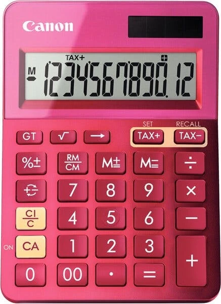 Null Tischrechner, Weiß, 12-stellig 6 Null Tischrechner, Weiß, 12-stellig – Bild 4