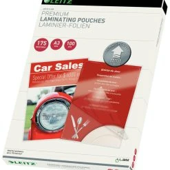 Leitz Laminierfolien ILAM UDT A3, 175 Mic, Glasklar, Heißlaminierfolie, Inhalt: 100 Stück