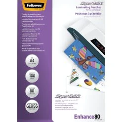 Null 25x 1-PACK Laminierfolien A4 Selbstklebend 2x 80mic -Fellowes Geschäft 5f3eada1 393e 41bc aaa9 414bab5cec34
