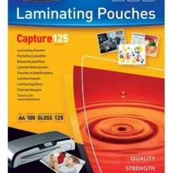Null Fellowes Laminating Pouches Capture 125 Micron 100 75 X 105 Mm Taschen Für Laminierung -Fellowes Geschäft 6558ab18 3406 4185 8304 f28fe1c36673 1