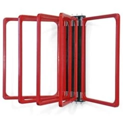 Null Klapprahmen Einzeln Mit PVC Zuschnitt, Gelb, Kunststoff, DIN A4, 5/VE -Fellowes Geschäft 6ee73985 b484 4d98 ba70 e29484b788a1 4