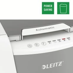 LEITZ Aktenvernichter IQ AutoFeed OfficePro 100 P5, Weiß -Fellowes Geschäft 7124811c bdbb 443f 8225 187a5d474b2f
