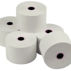 Null Büroring EC-Cash-Selbsdurchschreibend 2-fach Weiß/gelb, 1 Stange = 5 Rollen, 57 Mm X 25 M (Ø 65 Mm) -Fellowes Geschäft 73d7f600 d78f 4548 aa54 4f051ad664e3 4