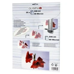 SIGMA Laminierfolien-Set, 75 Stück, DIN A4 X 25, DIN A5 X 25, DIN A6 X 25 -Fellowes Geschäft 85903d0d e2a8 44cc a183 e08c00213915 3