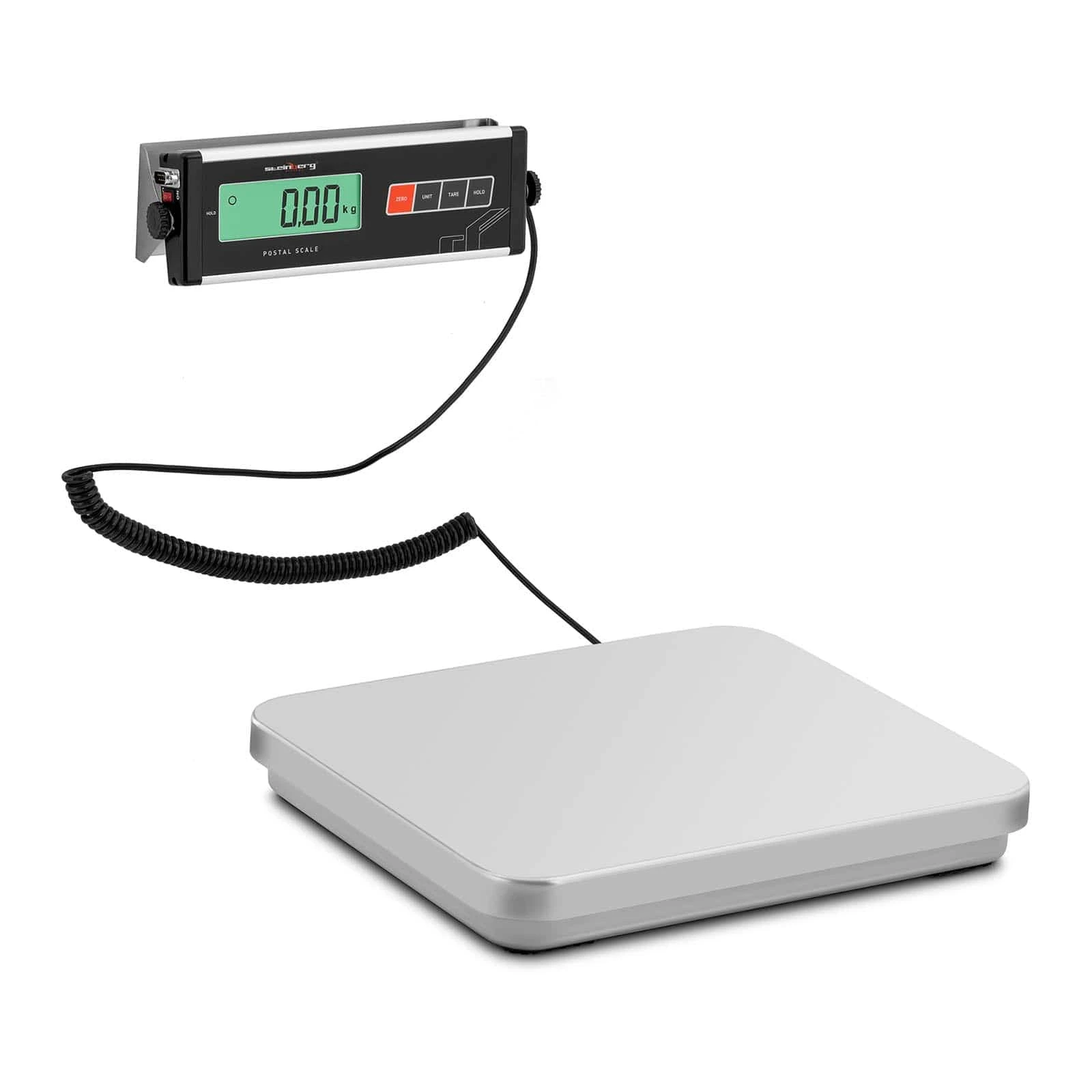 Null Paketwaage - 60 Kg / 0,02 Kg - 35,5 X 40,5 Cm - Externes LCD - RS232-Schnittstelle 3 Null Paketwaage - 60 Kg / 0,02 Kg - 35,5 X 40,5 Cm - Externes LCD - RS232-Schnittstelle