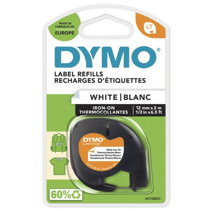 Null DYMO LetraTag Schriftbandkassette, Kunststoff, 12 Mm X 4 M 3 Null DYMO LetraTag Schriftbandkassette, Kunststoff, 12 Mm X 4 M
