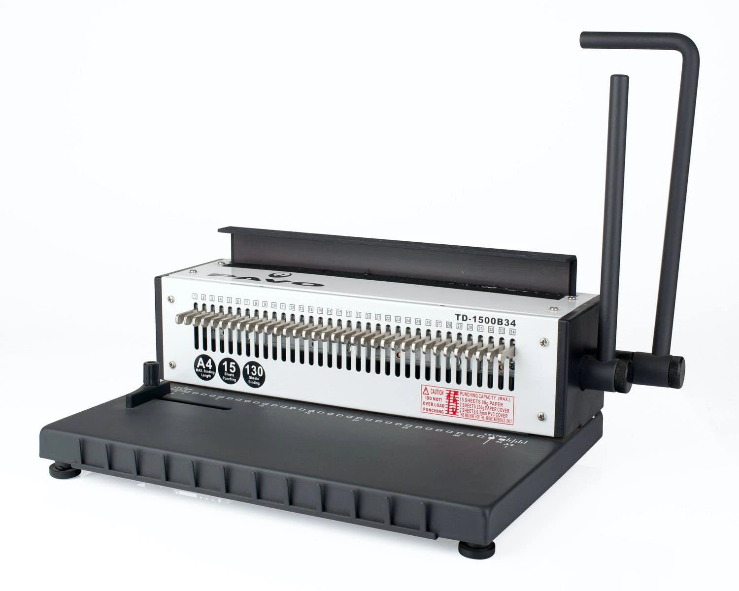 Null PAVO Wiremaster Profi Stanz Und Drahtbindegerät Bis Max. 120 Blatt 5 Null PAVO Wiremaster Profi Stanz Und Drahtbindegerät Bis Max. 120 Blatt – Bild 3