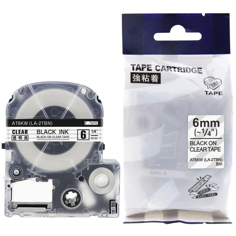 Null Rillstab Schriftbandkassette, Schwarz/weiß, 9 Mm X 8 M 7 Null Rillstab Schriftbandkassette, Schwarz/weiß, 9 Mm X 8 M – Bild 5