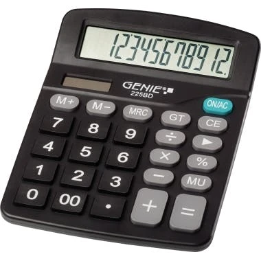 Null GENIE® Tischrechner 540 10272 Grau 7 Null GENIE® Tischrechner 540 10272 Grau – Bild 5