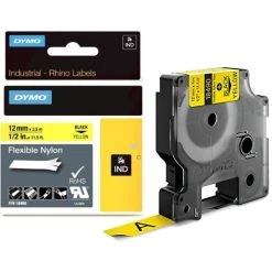 Null DYMO RHINO Heißschrumpfschlauch Schwarz/weiß, 6 Mm X 1,5 M -Fellowes Geschäft b81e8251 159b 469e a0fd e8524666469f 4