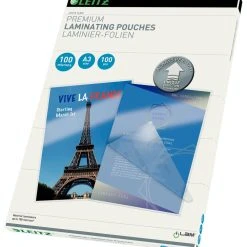 Leitz Laminierfolien ILAM UDT A5, 80 Mic, Glasklar, Heißlaminierfolie, Inhalt: 100 Stück -Fellowes Geschäft b946d061 b1c0 411d ac82 fb5b327e2da7 1