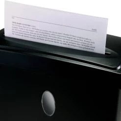 Null Renkforce RF-PPS-200 Aktenvernichter Für Papier & Kreditkarten, Partikelschnitt, Schwarz -Fellowes Geschäft b96d8d28 e71d 4555 8f16 5e44acaf1fc1