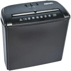 SIGMA Aktenvernichter PCC 53, 32.5 X 16.4 X 30.6 Cm, Mit Schiebeschalter, Schwarz -Fellowes Geschäft bc70d829 7c19 4867 bdff aa08e3603e46