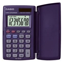 Null Taschenrechner HS-8VER, Solar/Batterie, Größe: 62,5 X 104 X 10 Mm