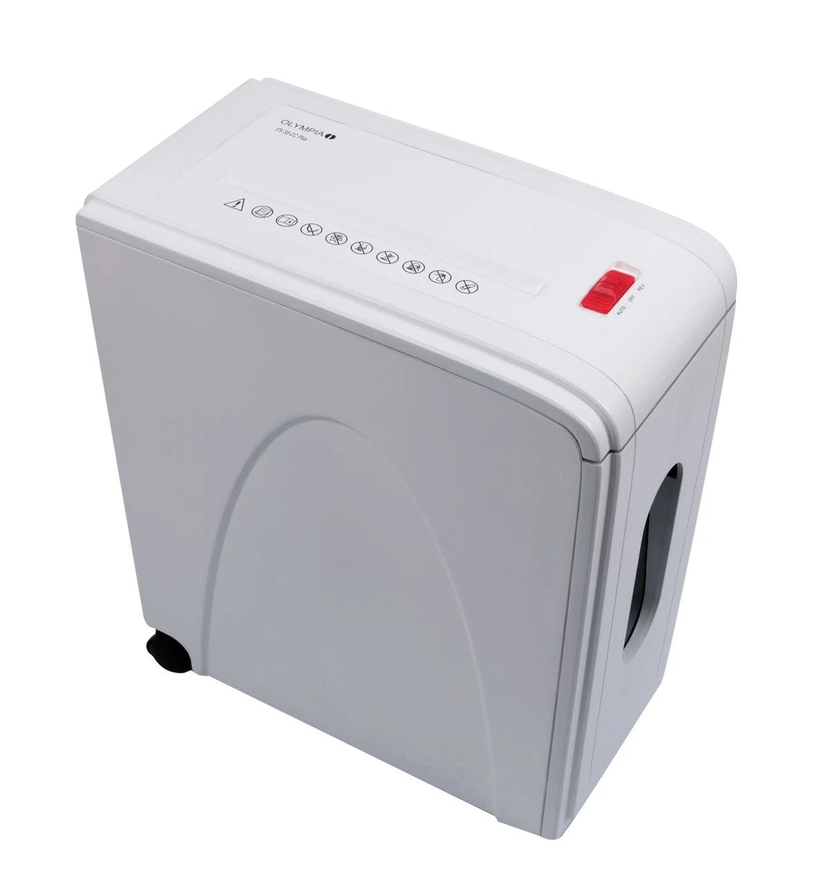 Null OLYMPIA Aktenvernichter Partikelschnitt 12 Blätter Sicherheitsstufe P4 PS58CC Plus 3 Null OLYMPIA Aktenvernichter Partikelschnitt 12 Blätter Sicherheitsstufe P4 PS58CC Plus