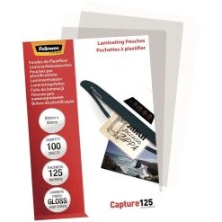 Null Fellowes® A6 Glänzende Laminierfolie 125 Mikron/5307201 Inh. 100 Stk -Fellowes Geschäft d72a2969 3422 4bda bb91 9ffa7e83a14b 5