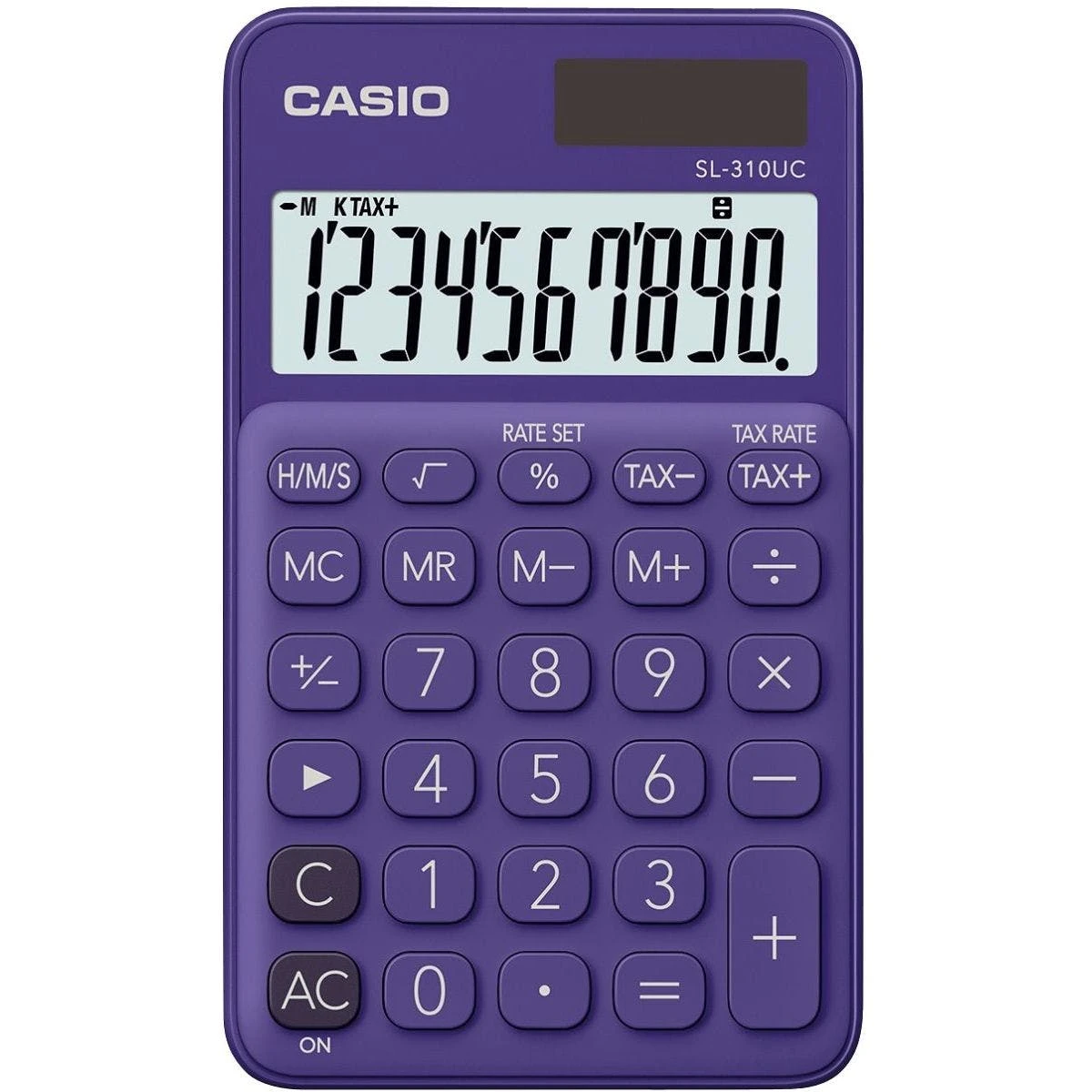 Null Taschenrechner SL-310 - Solar-/Batteriebetrieb, 10stellig, LC-Display, Hellblau 5 Null Taschenrechner SL-310 - Solar-/Batteriebetrieb, 10stellig, LC-Display, Hellblau – Bild 3