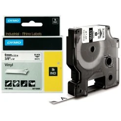 Null DYMO RHINO Vinyl-Schriftband Weiß/blau, 19 Mm X 5,5 M -Fellowes Geschäft dea5242b 90ea 40bf a90f 35452e6684b3 6