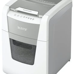 LEITZ Aktenvernichter IQ AutoFeed OfficePro 100 P5, Weiß