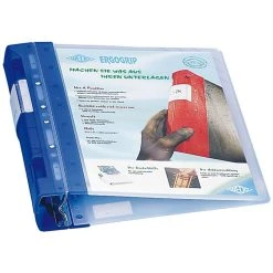 Null WEDO ERGOGRIP Präsentations-Ordner ICE, 56 Mm, ICE-blau