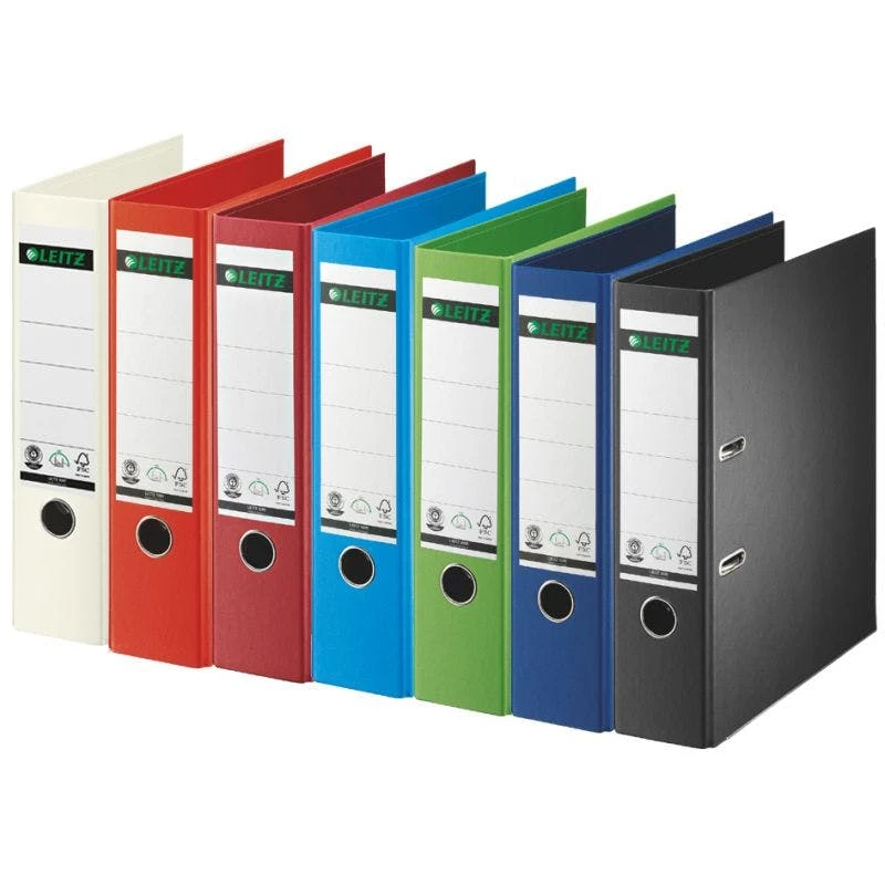 Null LEITZ Vollpapier-Ordner, 180 Grad, DIN A4, 80 Mm, Hellgrün 4 Null LEITZ Vollpapier-Ordner, 180 Grad, DIN A4, 80 Mm, Hellgrün – Bild 2