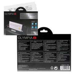 Null OLYMPIA PS 53 CC Set Mit Ölpapier Aktenvernichter,Partikelschnitt Sicherheitsstufe P4 Weiß -Fellowes Geschäft f0c1f7dd 1c21 4845 aa9b ccd12b8cd580